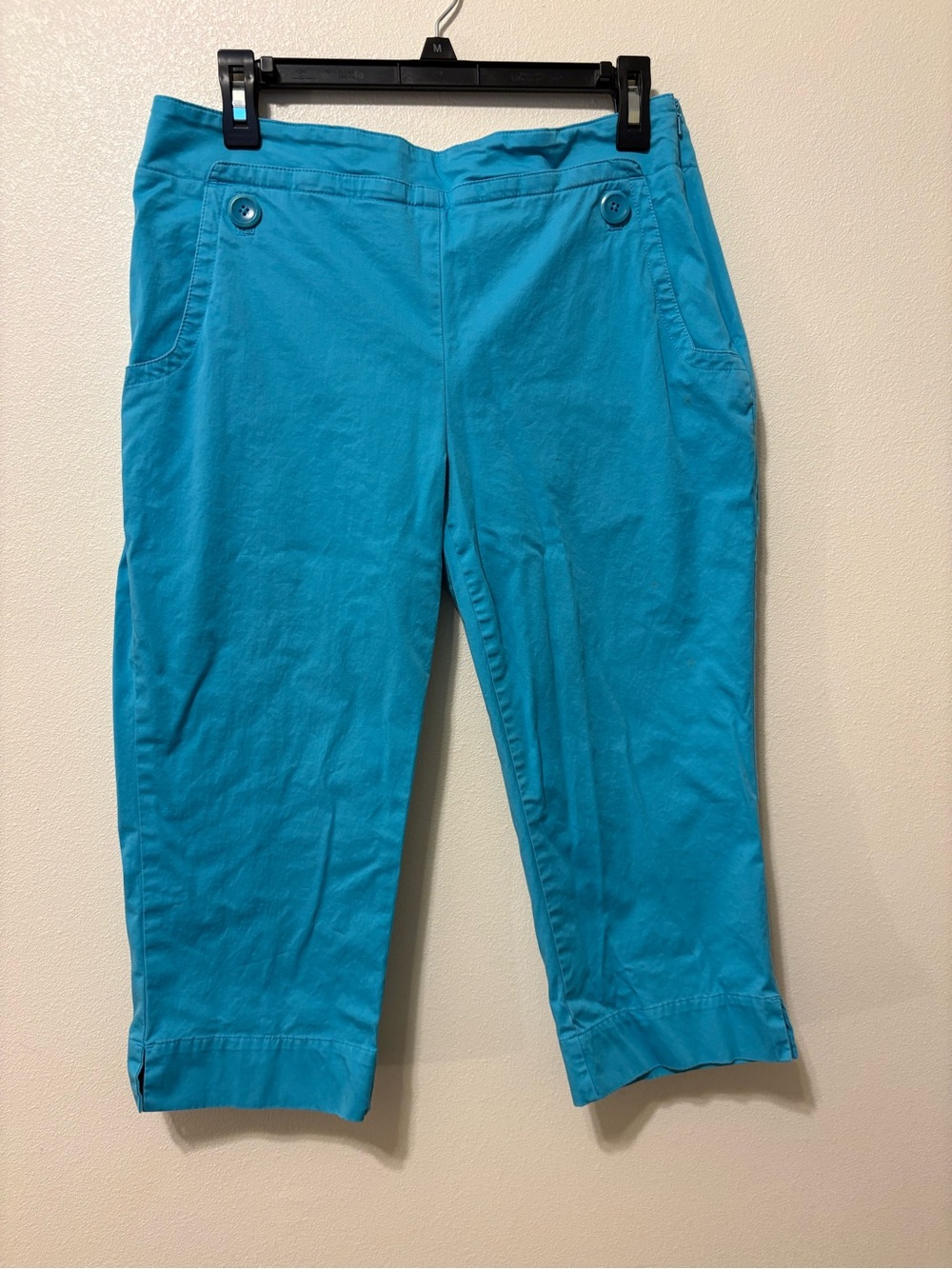 Talbots Bright Turquoise Capris